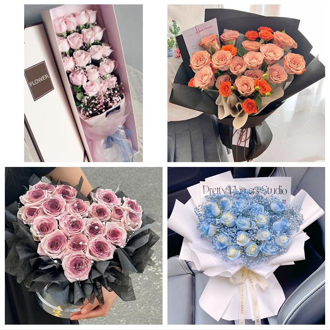 湖北宜昌市西陵区伍家岗点军区同城鲜花店订圣诞玫瑰送女朋友老婆