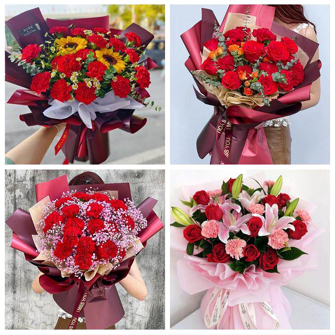 送深圳市光明新区公明龙华镇同城鲜花店订康乃馨送长辈生日看病人