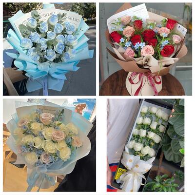玫瑰花束表白女友老婆生日金昌市金川区永昌县嘉峪关市同城鲜花店