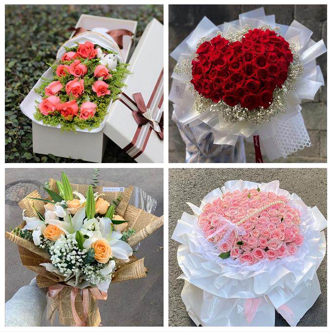 北京市房山区东风迎风星城街道同城鲜花店送11朵33枝玫瑰表白女友