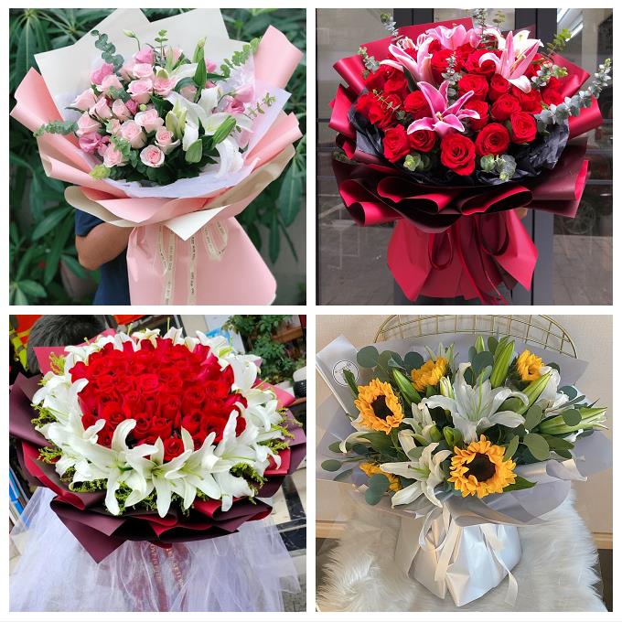 河南洛阳市孟津县新安县栾川县同城鲜花店玫瑰香水百合送女友闺蜜