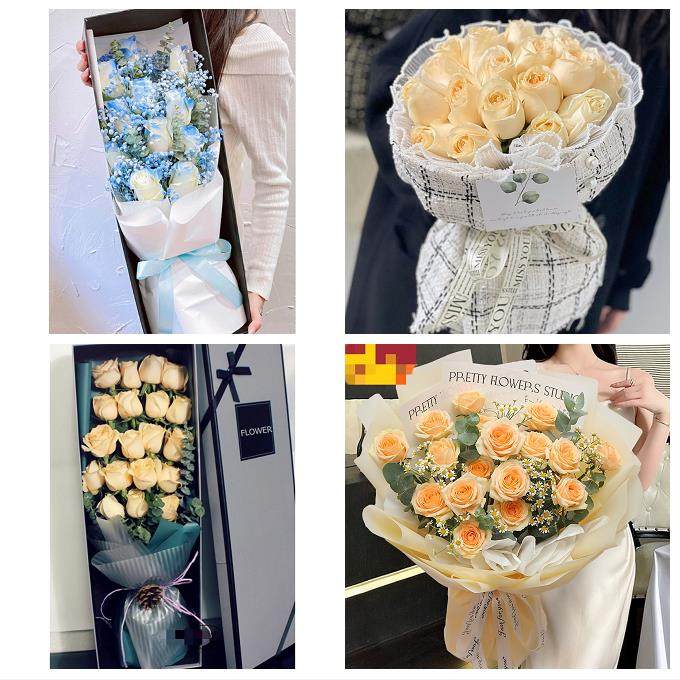 江苏南通市如东启东如皋海门市同城鲜花店订圣诞玫瑰送女朋友老婆