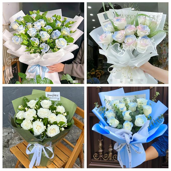 广东深圳市光明区光明公明新湖鲜花店同城送女朋友玫瑰情人节表白