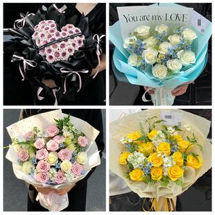 江苏盐城市响水县滨海县阜宁县同城鲜花店老婆女友生日送玫瑰表白