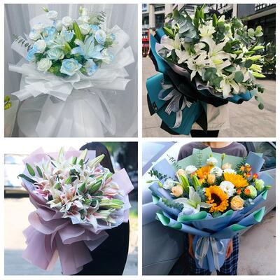 伊春市翠峦新青美溪金山屯区同城鲜花店订玫瑰百合送女友老婆生日