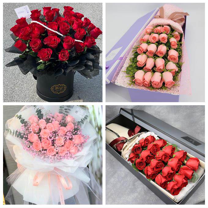 雅安市雨城名山区荥经汉源县同城鲜花店三八玫瑰送闺蜜女朋友老婆