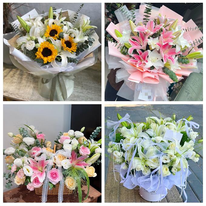 天津市津南区双新咸水沽葛沽镇同城鲜花店玫瑰香水百合送女友生日