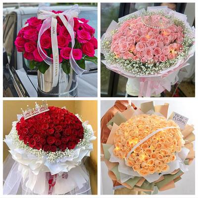 品类花材场景品牌朵数节日利益亮