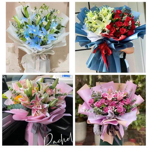 东莞市东城南城万江莞城街道同城鲜花店订玫瑰百合送女友老婆生日