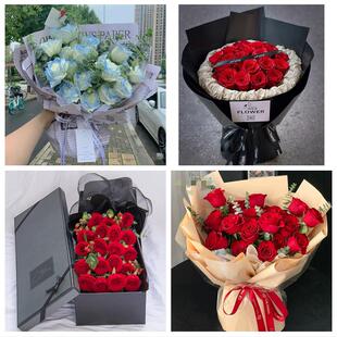 十堰竹山竹溪县房县丹江口市同城鲜花店情人节送老婆玫瑰表白女友
