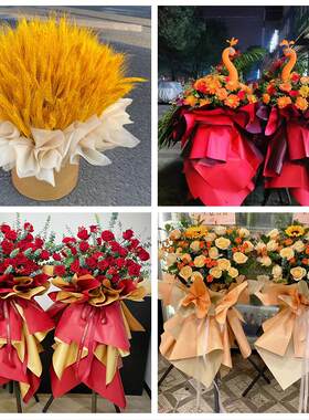 深圳宝安区福永福海沙井新桥同城鲜花店新店开业花篮公司乔迁开张