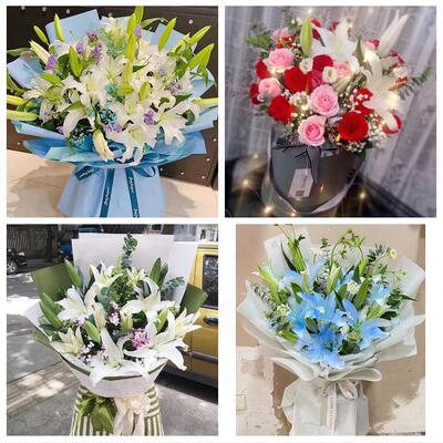 阿图什市喀什市莎车县和田市同城鲜花店订玫瑰百合送女友老婆生日