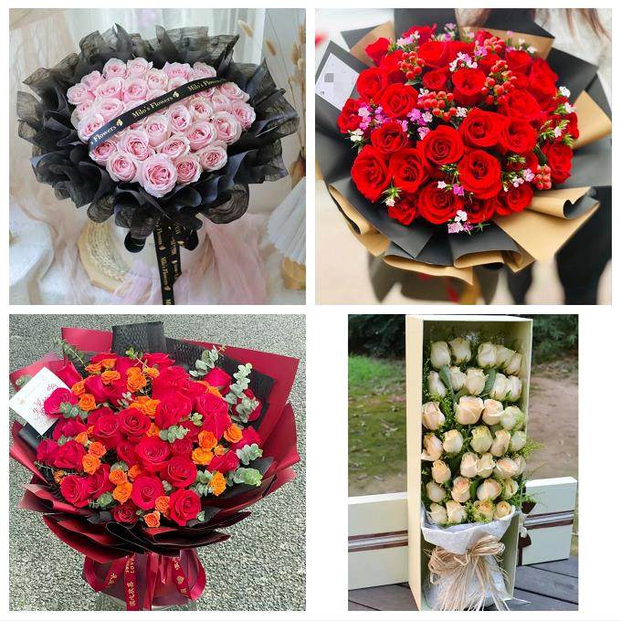 宁夏省吴忠市同心县青铜峡市区同城鲜花店订情人节玫瑰送女友老婆