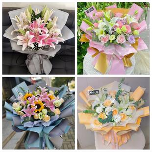 凉山州西昌市盐源德昌会理县同城鲜花店订玫瑰百合送女友老婆生日