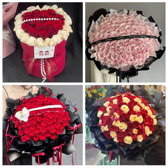 宁夏省吴忠市同心县青铜峡市区鲜花店同城配送女朋友情人节红玫瑰