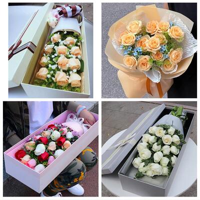 哈尔滨市宾县巴彦木兰通河县同城鲜花店情人节送老婆玫瑰表白女友