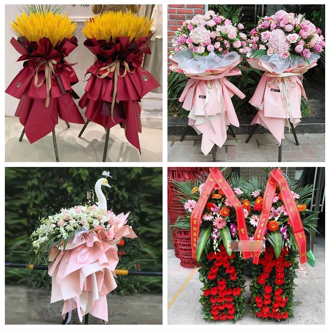 广东江门市蓬江区江海区新会区鲜花店同城送开业花篮朋友公司乔迁