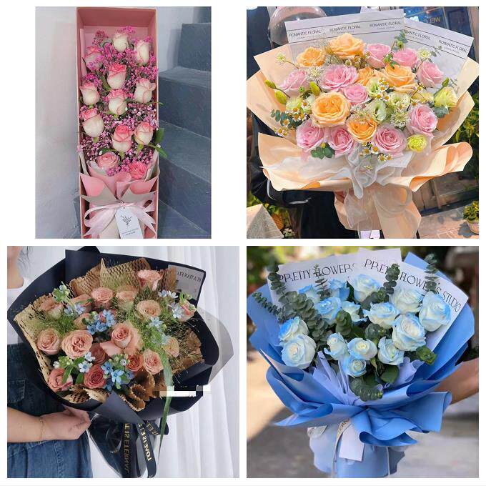 上海市奉贤区青村镇柘林海湾镇同城鲜花店订情人节玫瑰送女友老婆