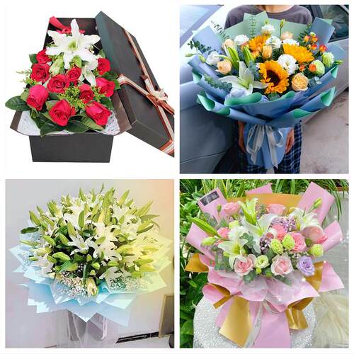 北京市顺义区胜利光明仁和街同城鲜花店订玫瑰百合送女友老婆生日