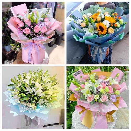 淄博市周村区桓台高青沂源县同城鲜花店订玫瑰百合送女友老婆生日