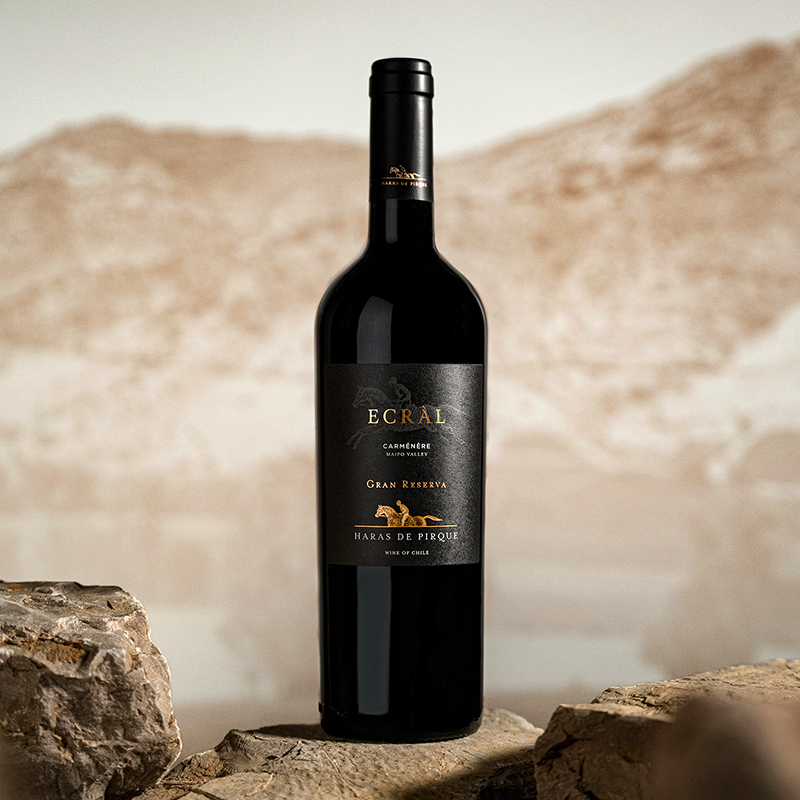 智利卡门尼葡萄酒种马园佳美娜干红麦坡谷安东尼家族旗下精品酒庄