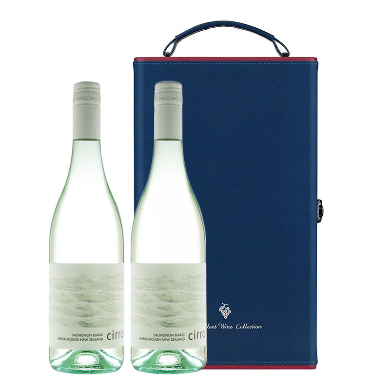 新西兰红酒 cirro 卷云长相思干白葡萄酒礼盒套装