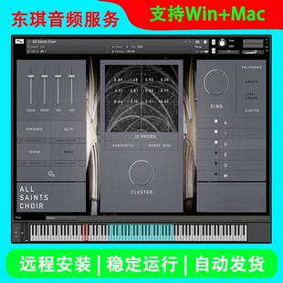 All Saints Choir新伦敦室内女声合唱团音色 KONTAKT编曲人声音源
