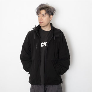 adlib香港潮流男士新款可拆袖三用SOLOTEX日常百搭长袖外套 JK363