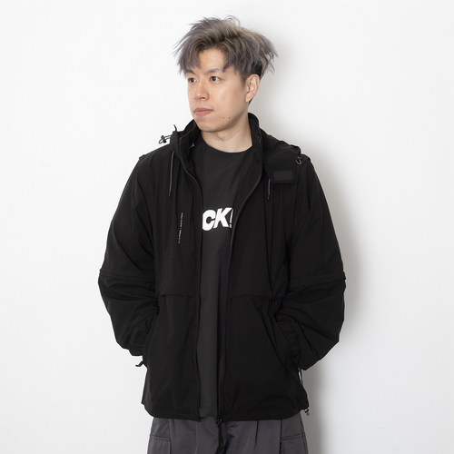 adlib香港潮流男士新款可拆袖三用SOLOTEX日常百搭长袖外套 JK363