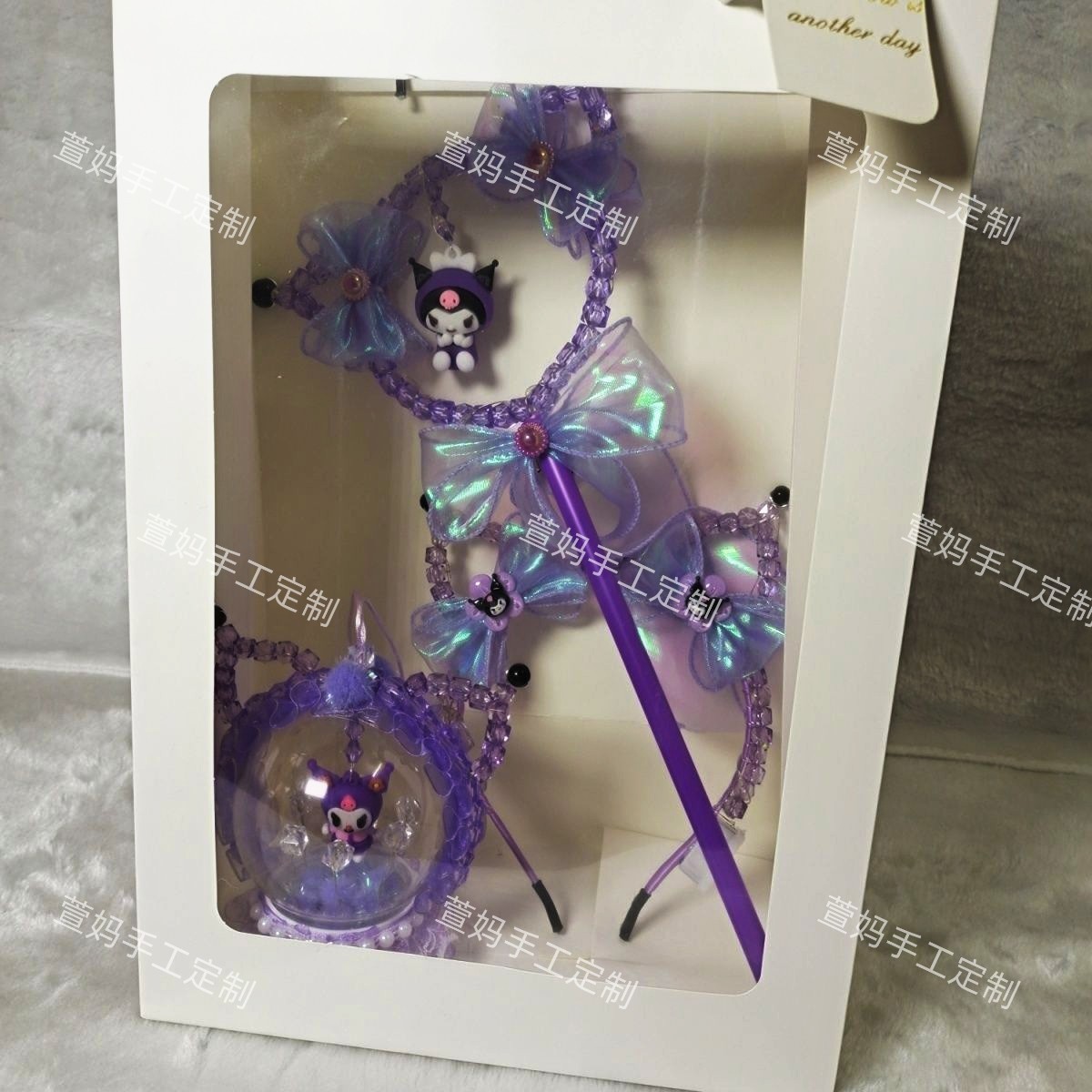 成品套装手工制作儿童生日礼物卡通魔法棒发箍小夜灯包邮