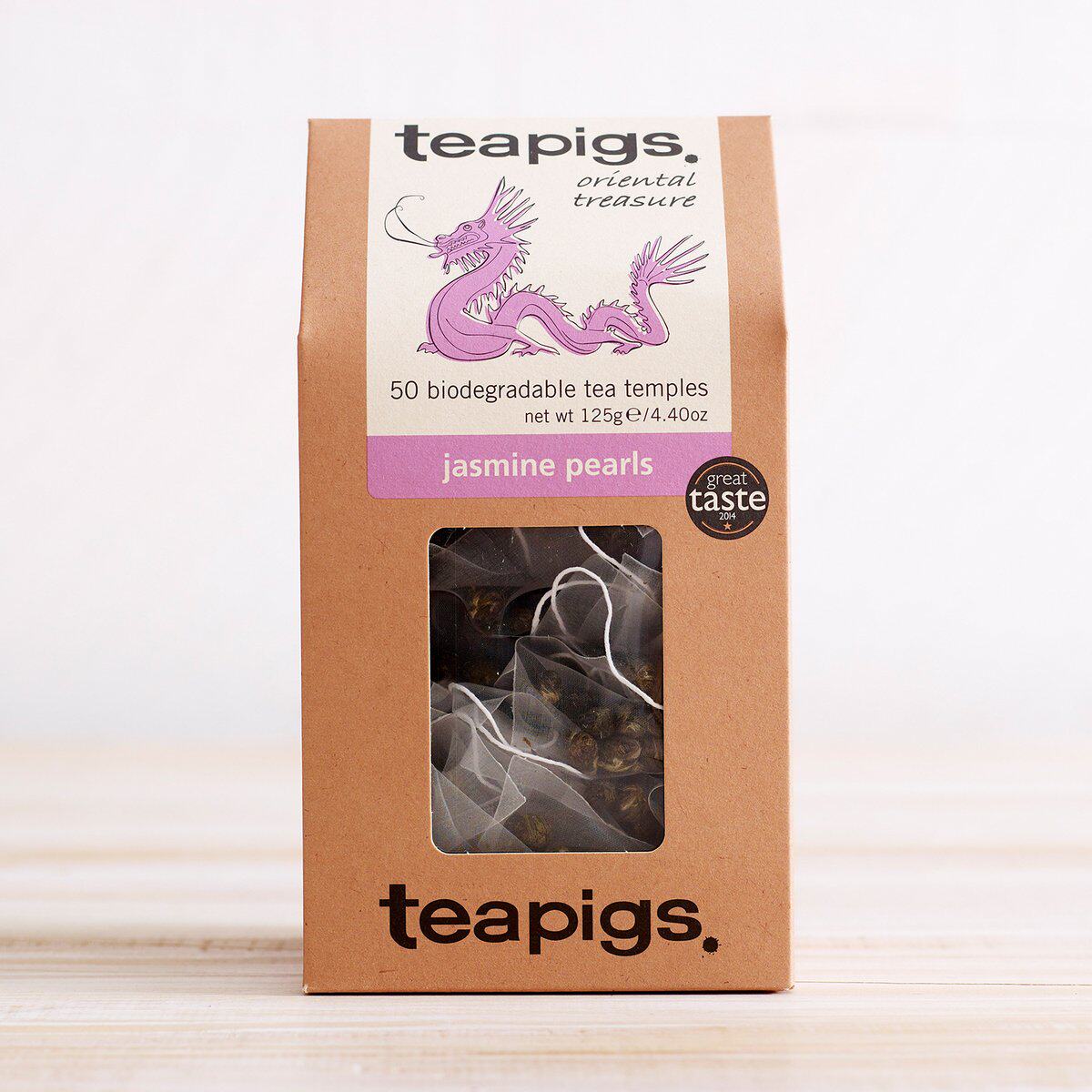 新货英国teapigs茶猪猪珍珠50包