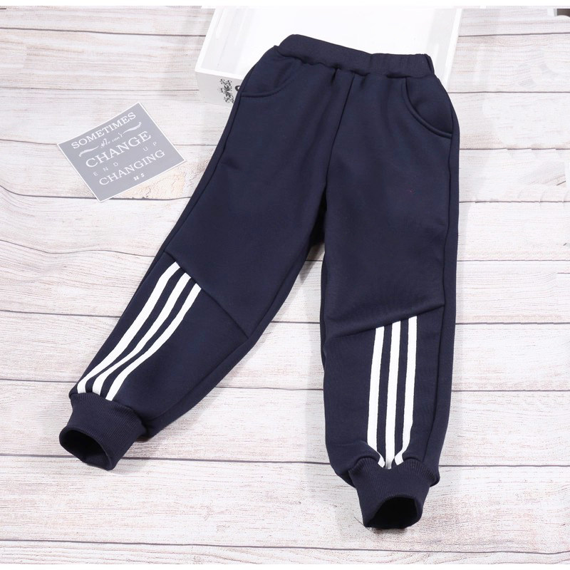 2024春秋新款童装男女童休闲卫衣儿童加绒长裤子宝宝纯棉冬季外穿