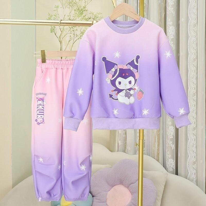 女童洋气惭变色两件套