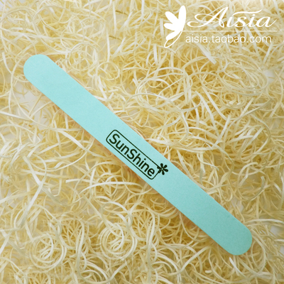 美甲修甲工具双面细磨砂抛光条sunshine打磨条海绵条砂条指甲挫