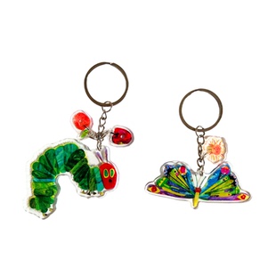 好饿的毛毛虫亚克力钥匙扣绘本周边挂件书包挂饰小学生奖励礼物