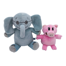 小猪小象玩偶公仔elephant and piggie绘本玩偶