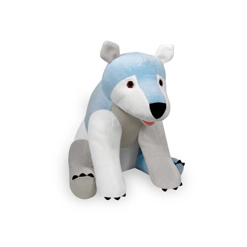 ERIC CARLE卡尔爷爷polar bear北极熊公仔尾单