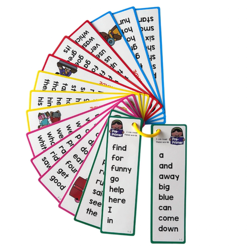 儿童高频词闪卡sight word词卡幼儿宝宝英语美国教师教具学校推荐