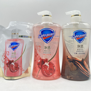 舒肤佳焕肤红石榴舒缓沉澈乌木玫瑰香沐浴露泡沫啫喱780g送浴球
