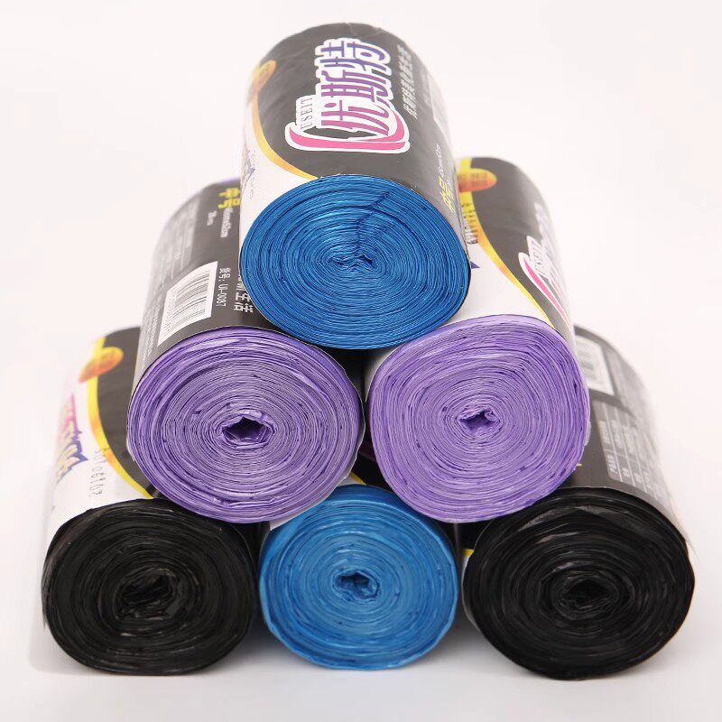 优斯特垃圾袋 加厚20卷装400只包邮 家用多色可选中号塑料袋0087