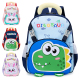 儿童书包幼儿园男孩女孩3 6岁卡通恐龙兔子可爱超萌减负小双肩包