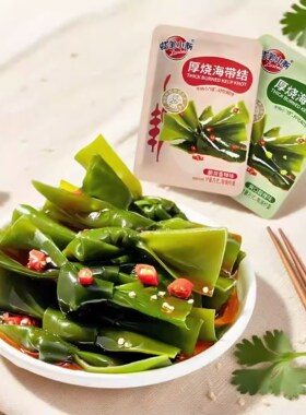 蜡笔小新厚烧海带结海带脆笋酸辣