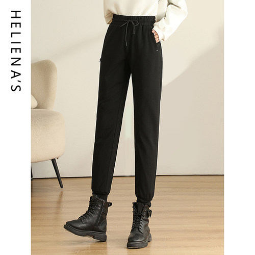 海兰丝显瘦保暖时尚羽绒裤