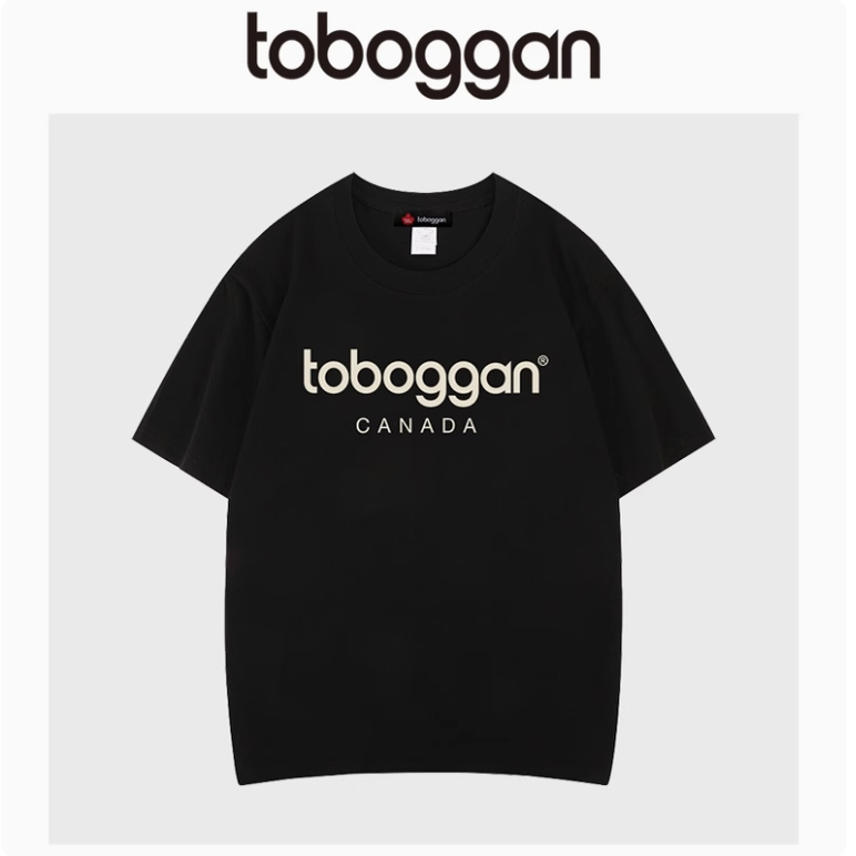 8-27F 加拿大夏季重磅纯棉T恤情侣款男女同款时髦短袖 TB5F101