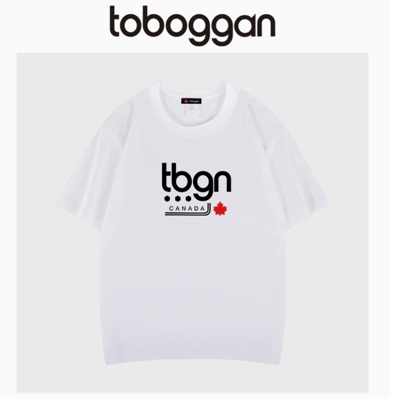 加拿大夏季男款时尚纯色简约百搭棉T短袖TB527605