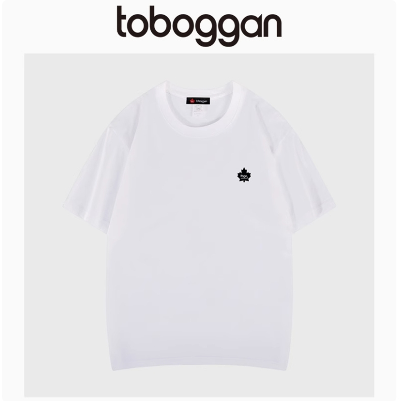 加拿大情侣款男女同款 时髦短袖T恤TB5F102