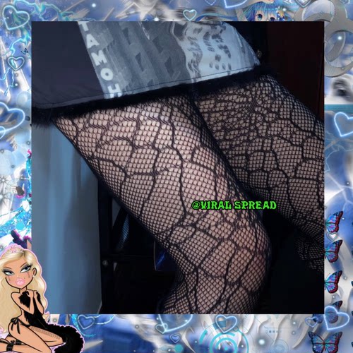 原宿暗黑蜘蛛网袜 你需要的可甜可酷可sexy辣连裤袜