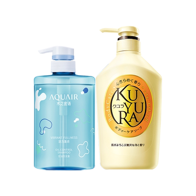 水之密语洗发水+可悠然沐浴露