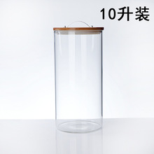 冰镇玻璃耐高温冷水壶加厚带水龙头泡酒瓶饮料水果茶桶可乐桶容器