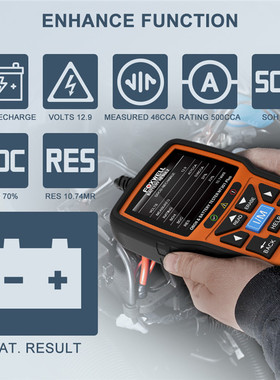 NT301 PLUS OBD2故障扫描仪 12V电池测试仪 引擎代码读取